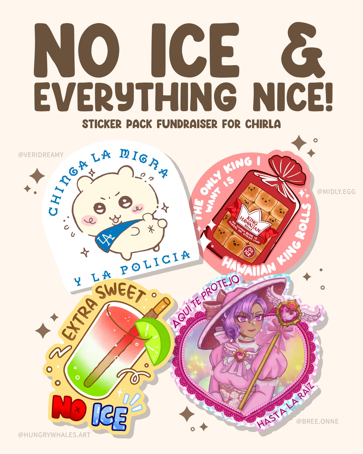 CHIRLA Sticker Pack Fundraiser