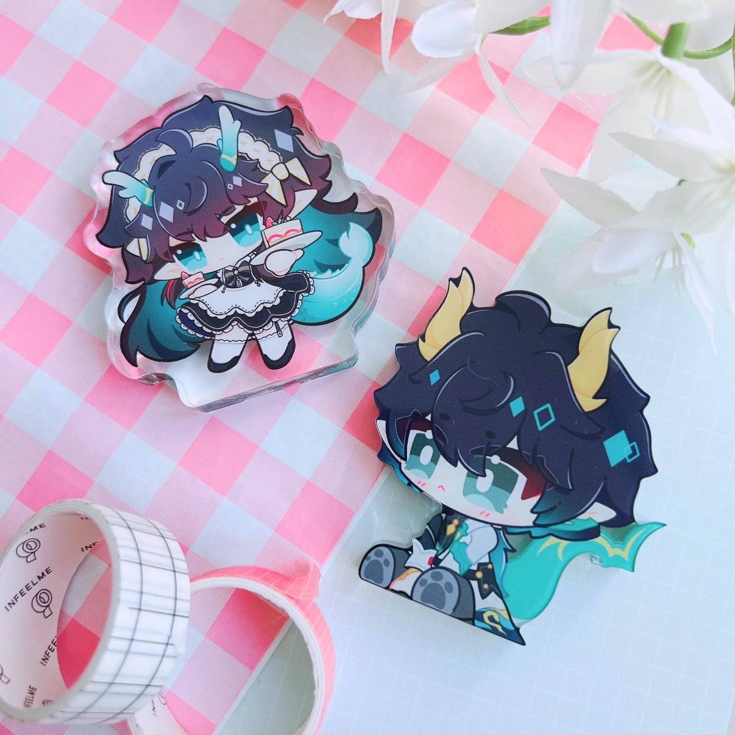 Maid Dan Heng IL Acrylic Block