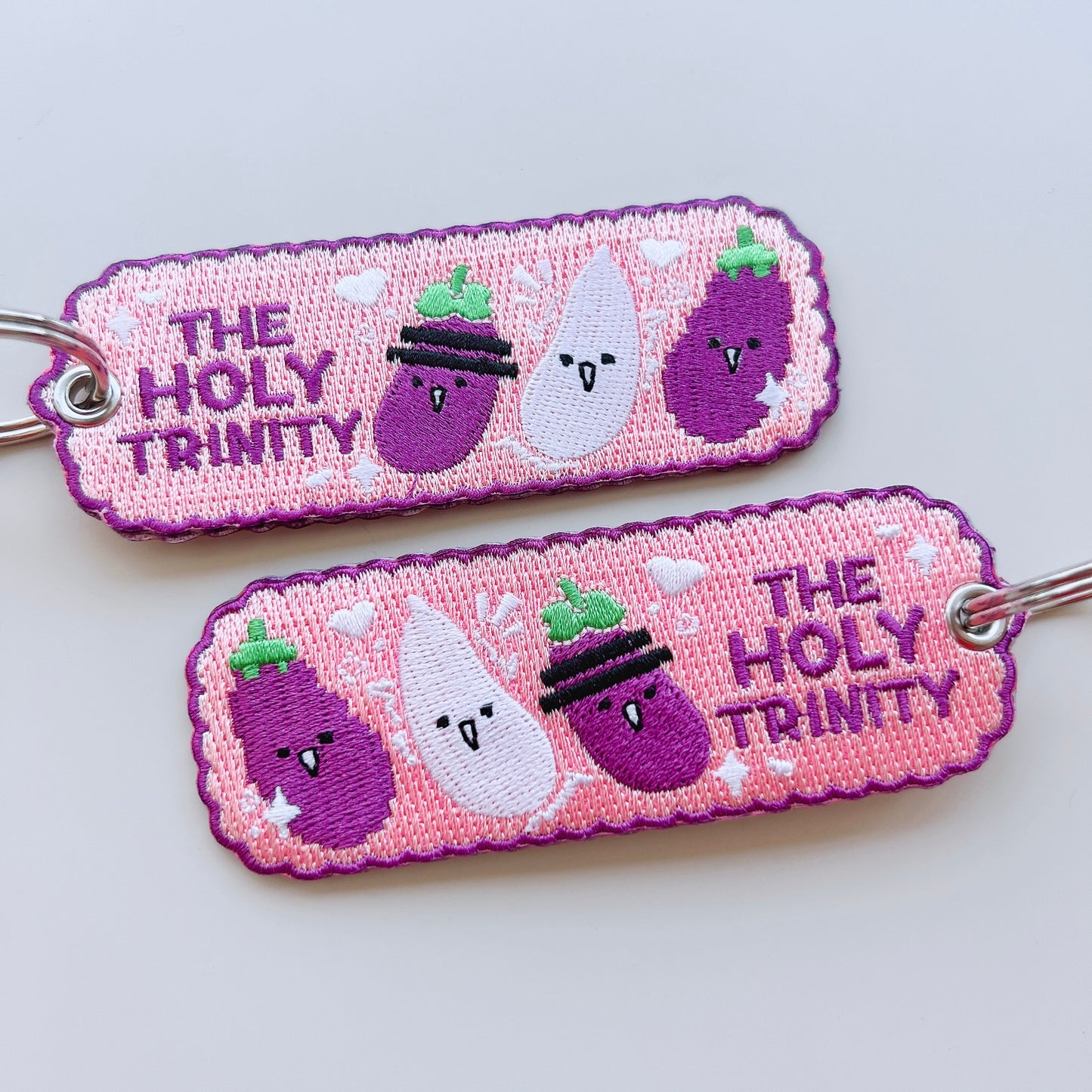 Holy Trinity Embroidered Jet Tag