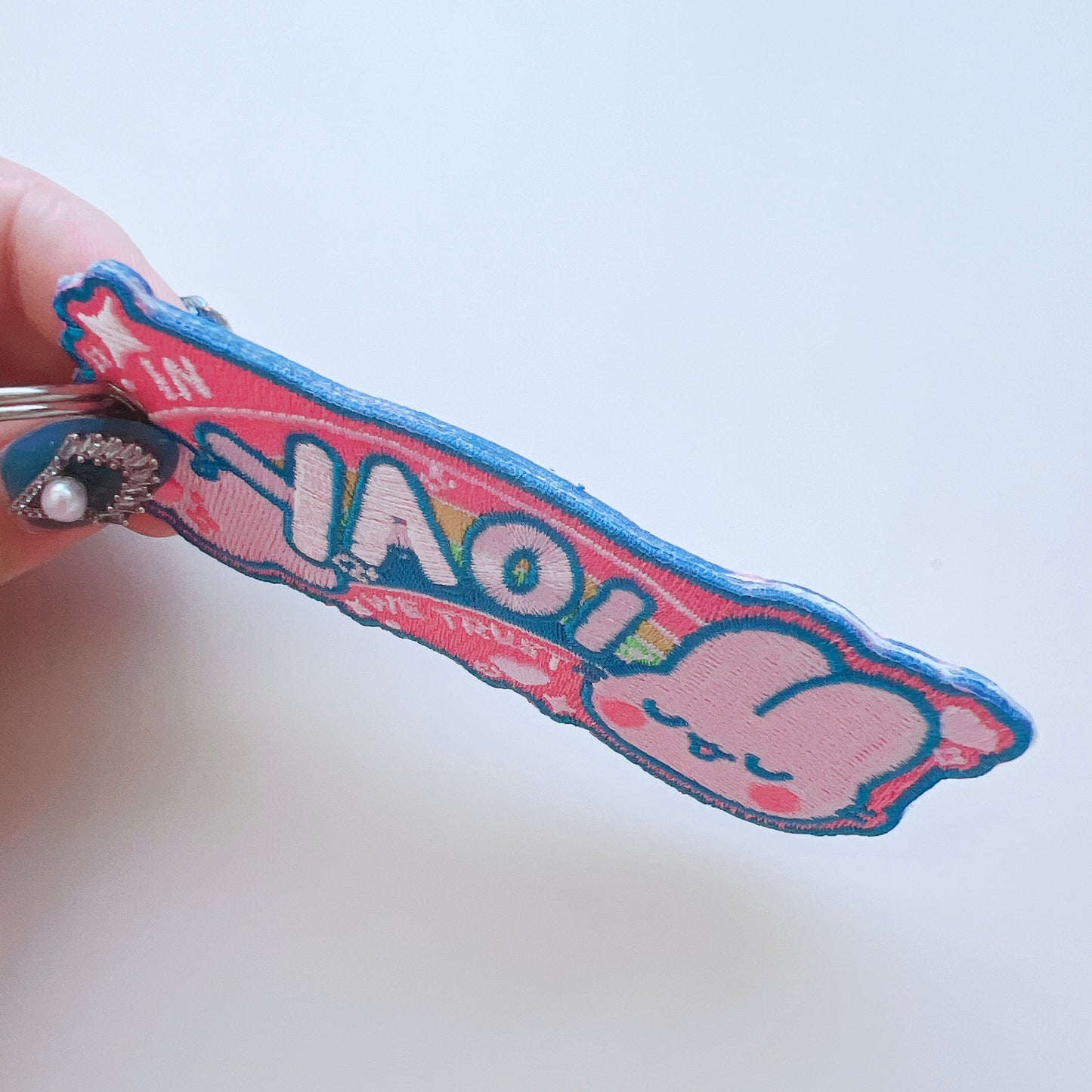 In Yaoi We Trust Embroidered Jet Tag