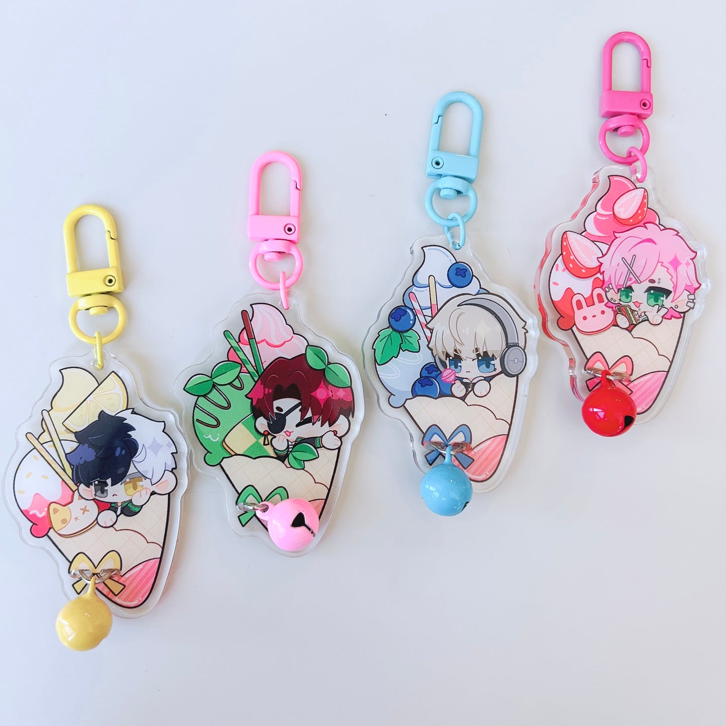 Windbreaker Crepe Keychain