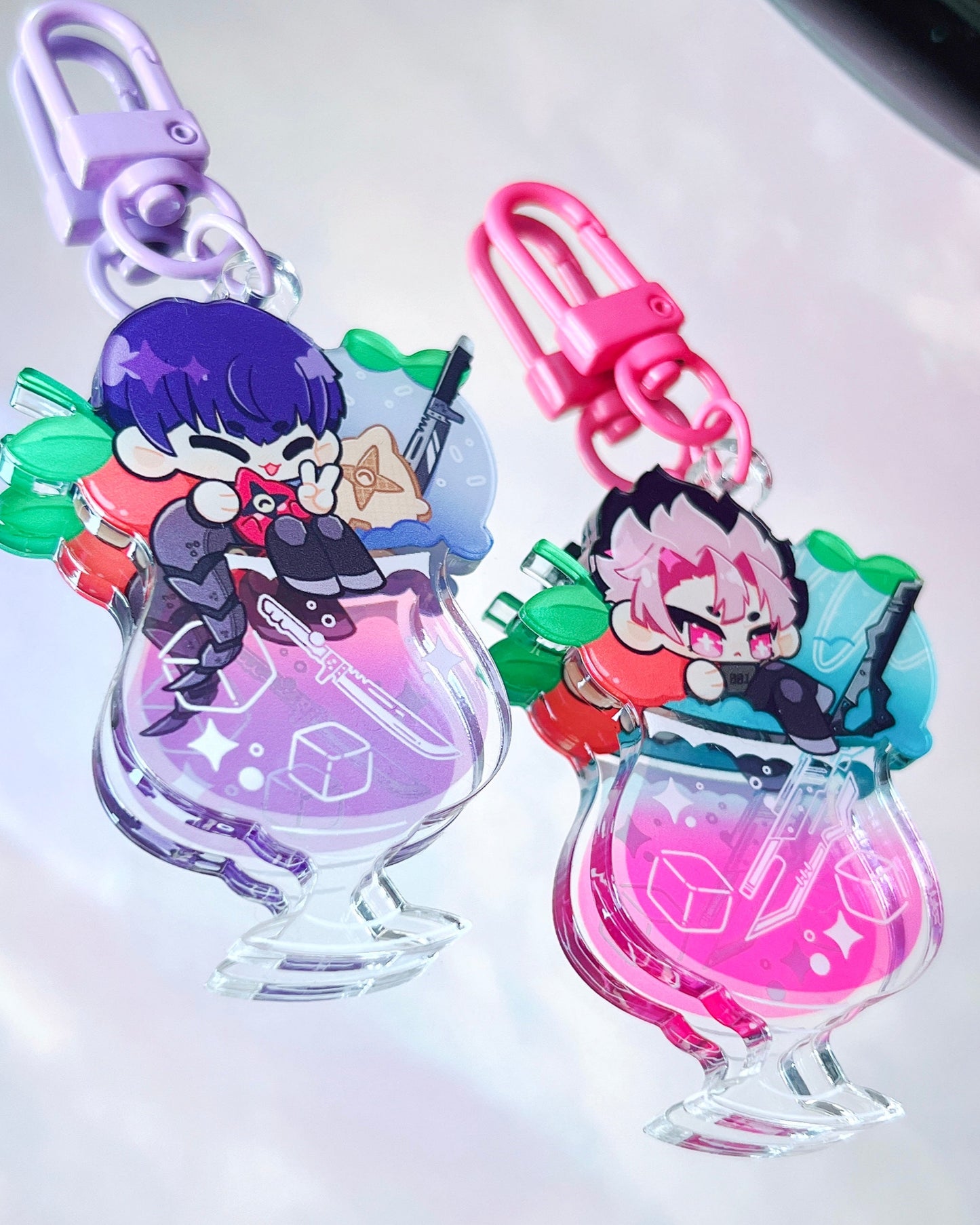 Kaiju NO.8 Soda Keychain