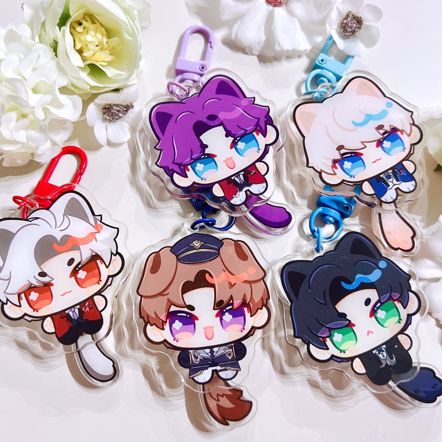 LADS Tail Wagging Keychain
