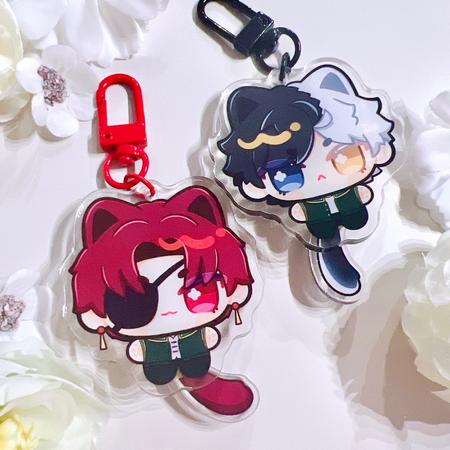 Windbreaker Tail Wagging Keychain