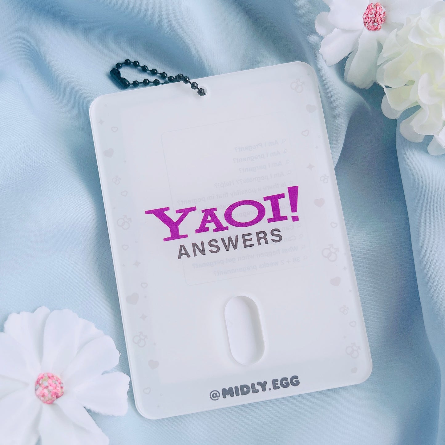 Am I Pregant? Photo Card Holder