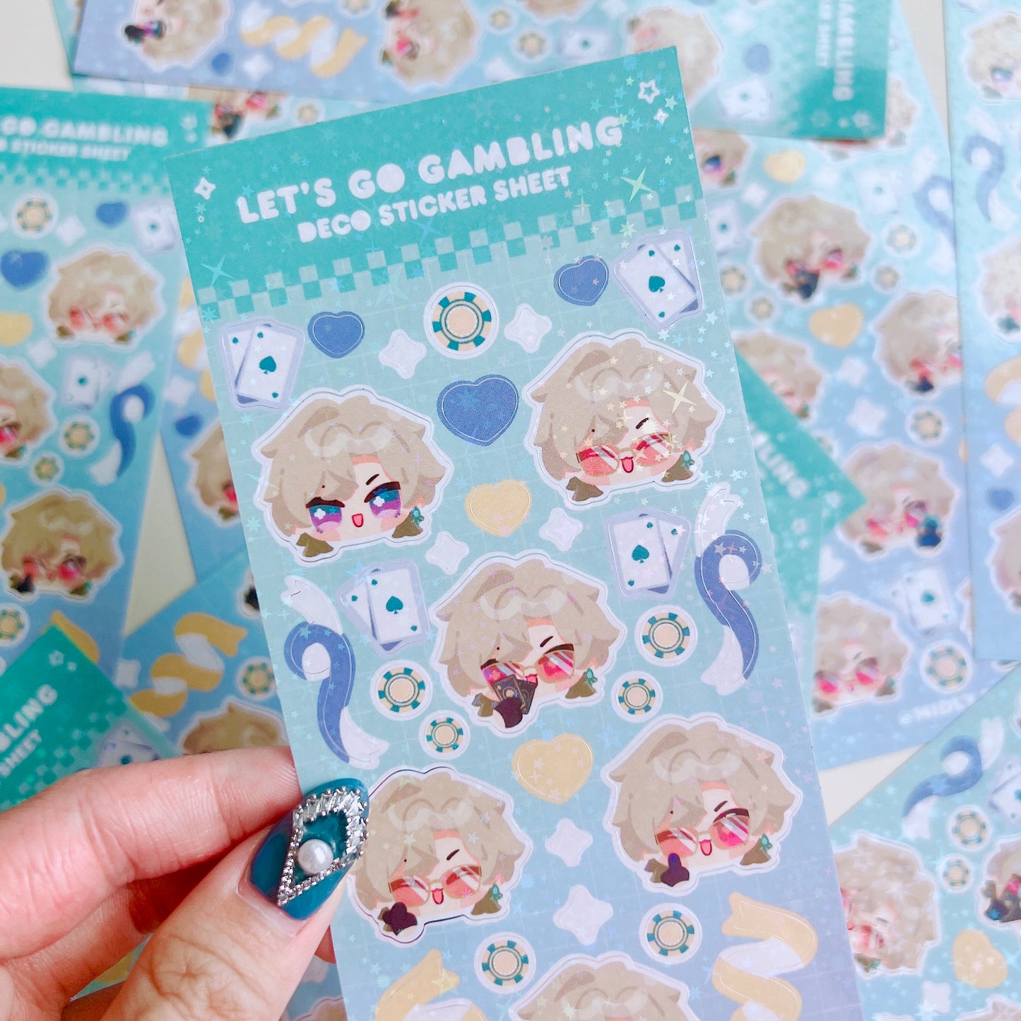 Let's Go Gambling Sticker Sheet