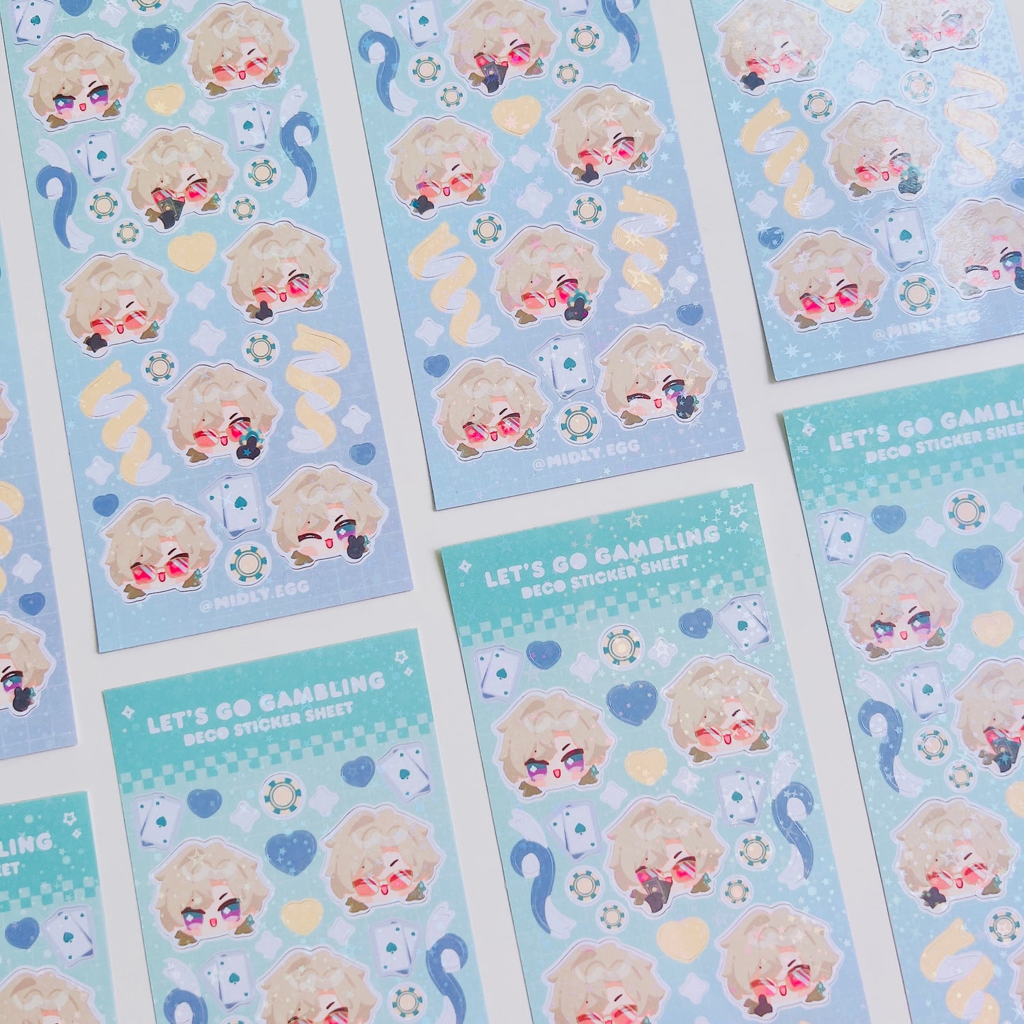 Let's Go Gambling Sticker Sheet