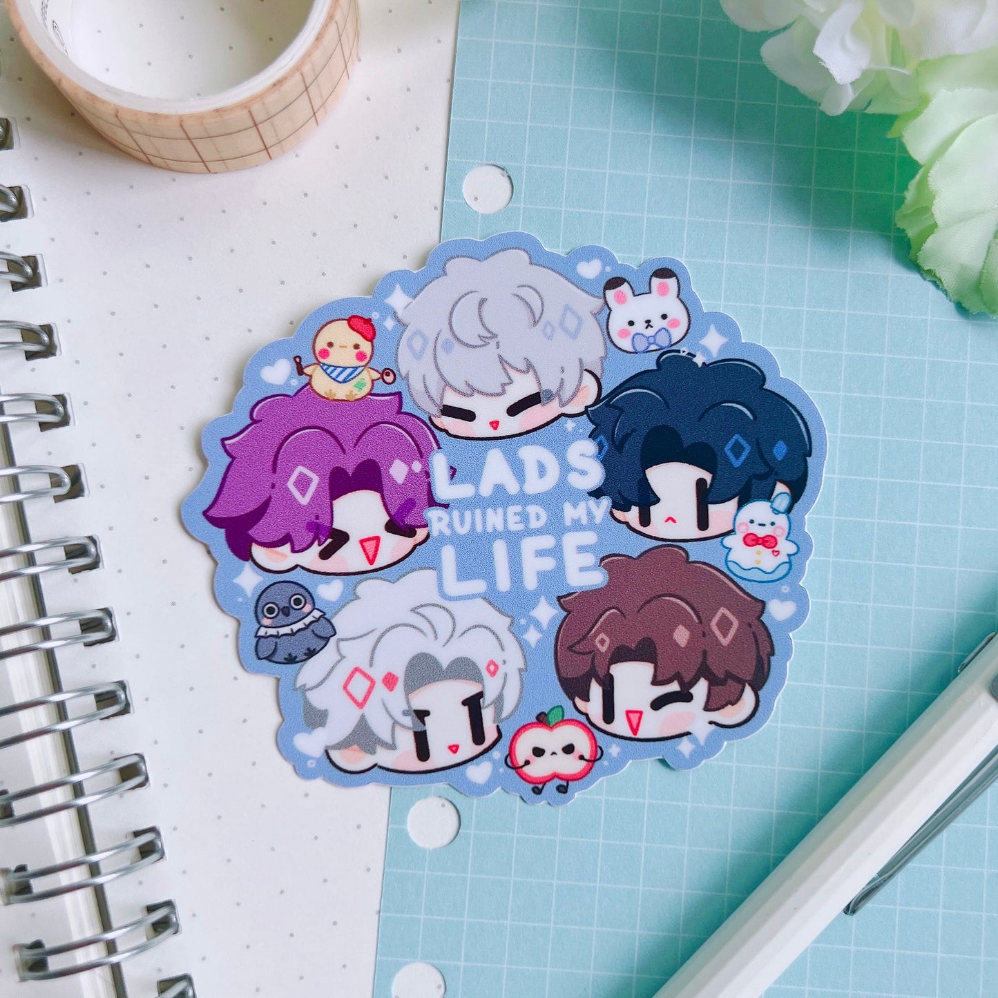 LADS Ruined My Life Sticker