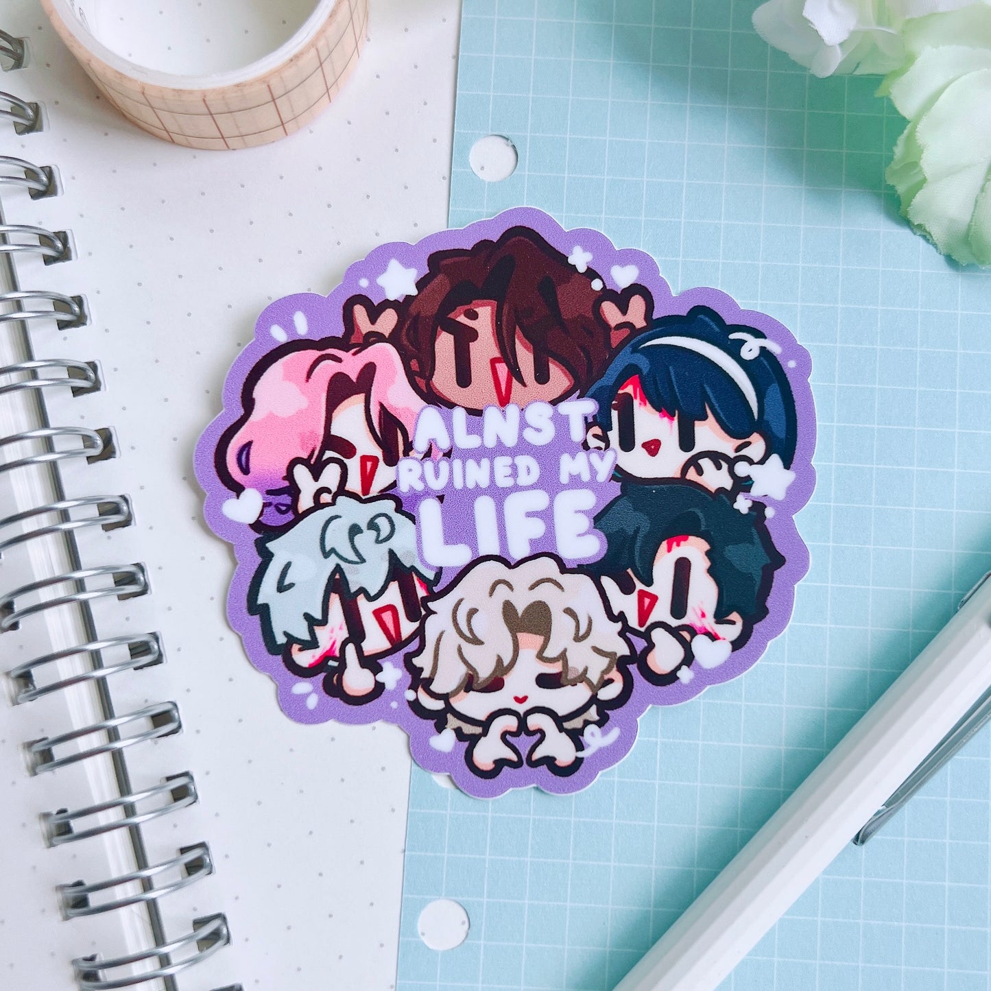 ALNST Ruined my Life Sticker