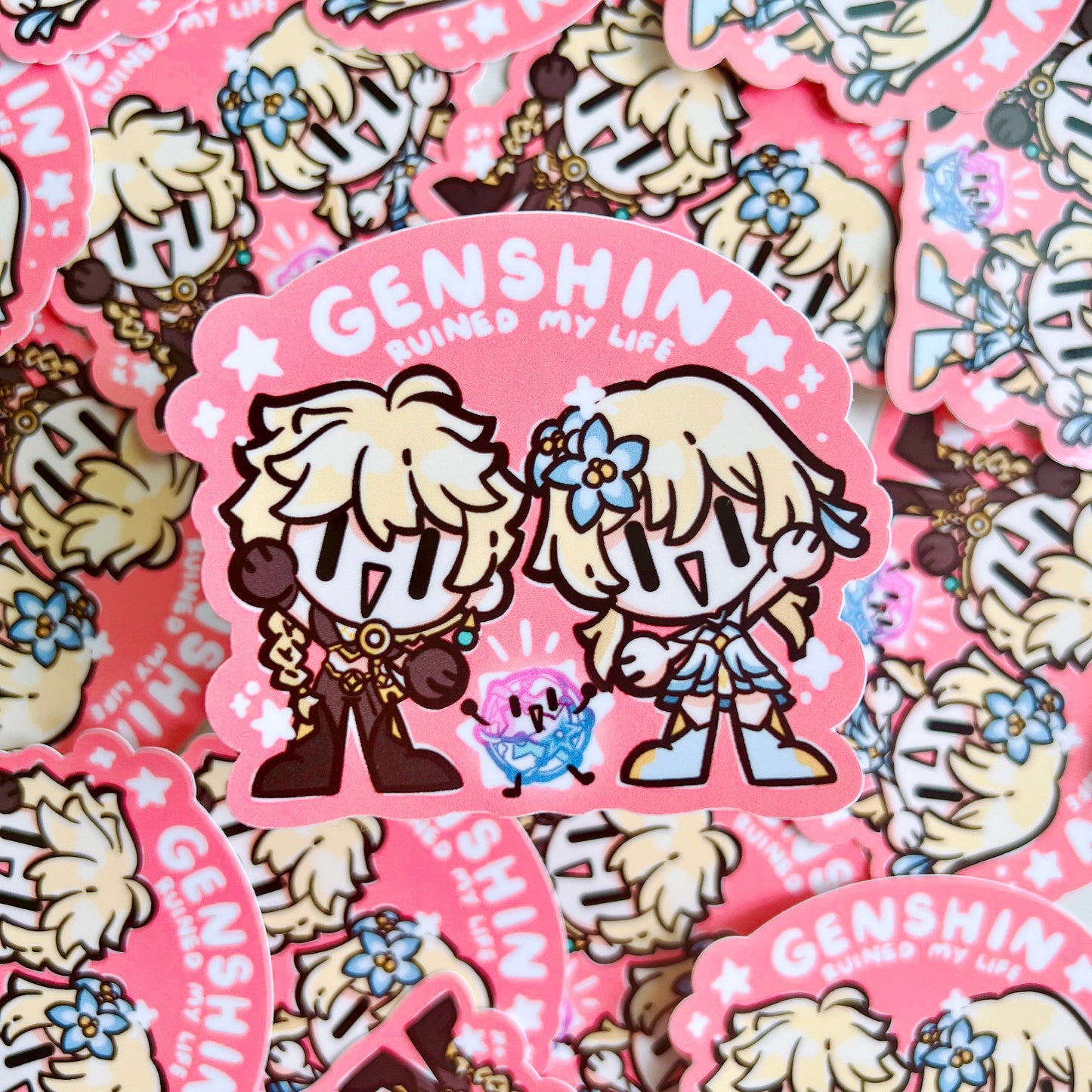 Genshin Ruined my Life Sticker