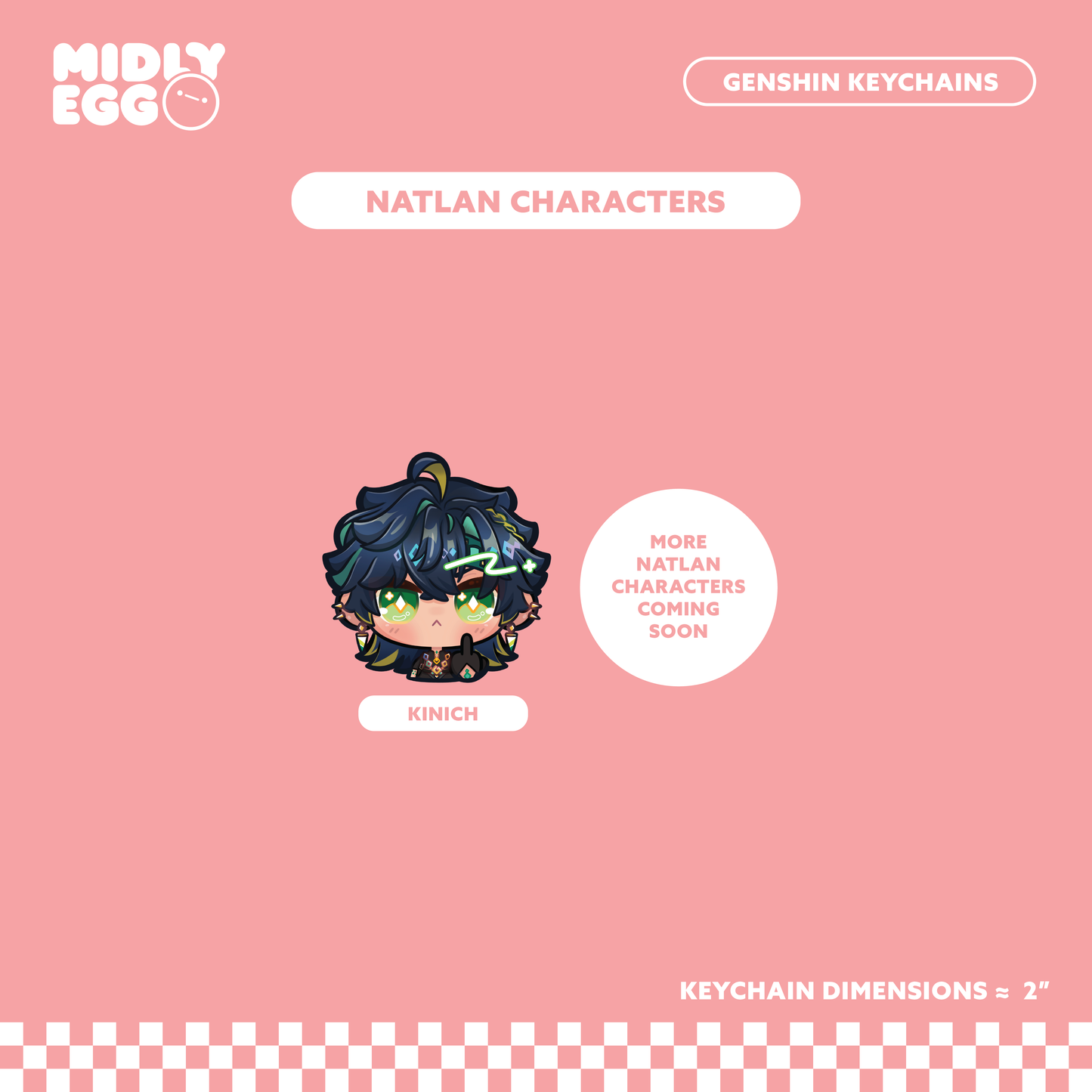 50% OFF Genshin Middle Finger Keychain