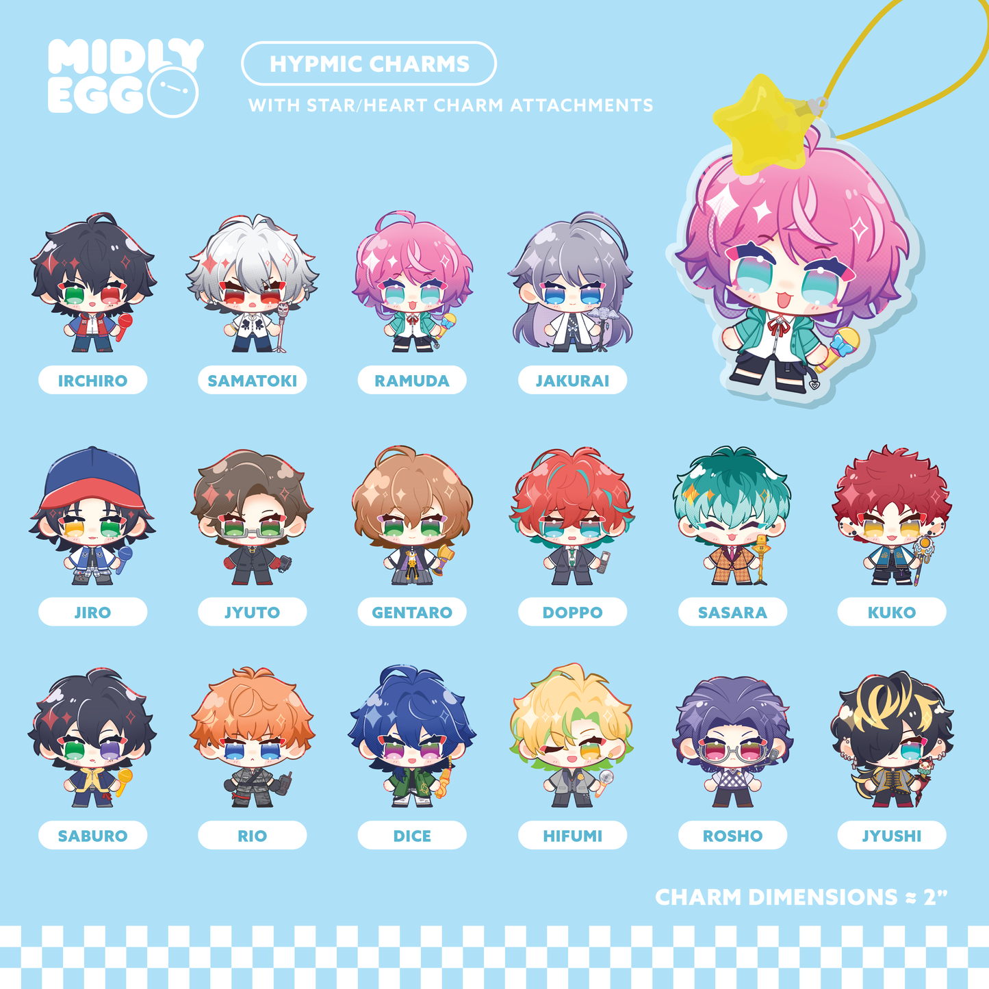 Hypmic Keychains