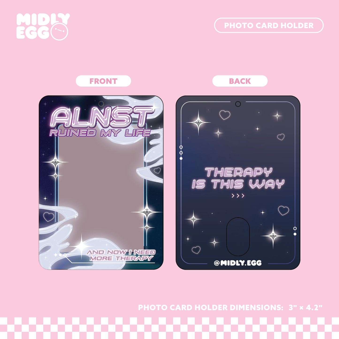 ALNST Photo Card Holder