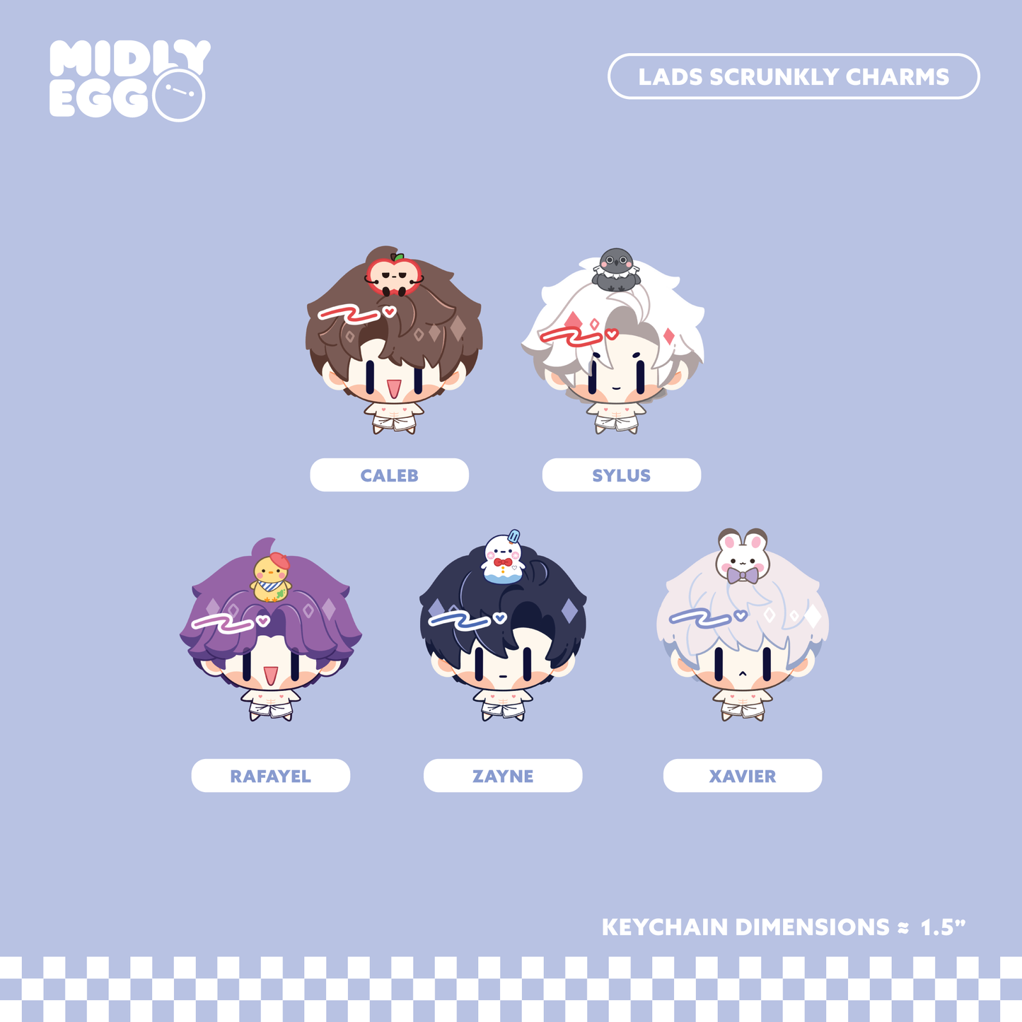 LADS Scrunkly Charms