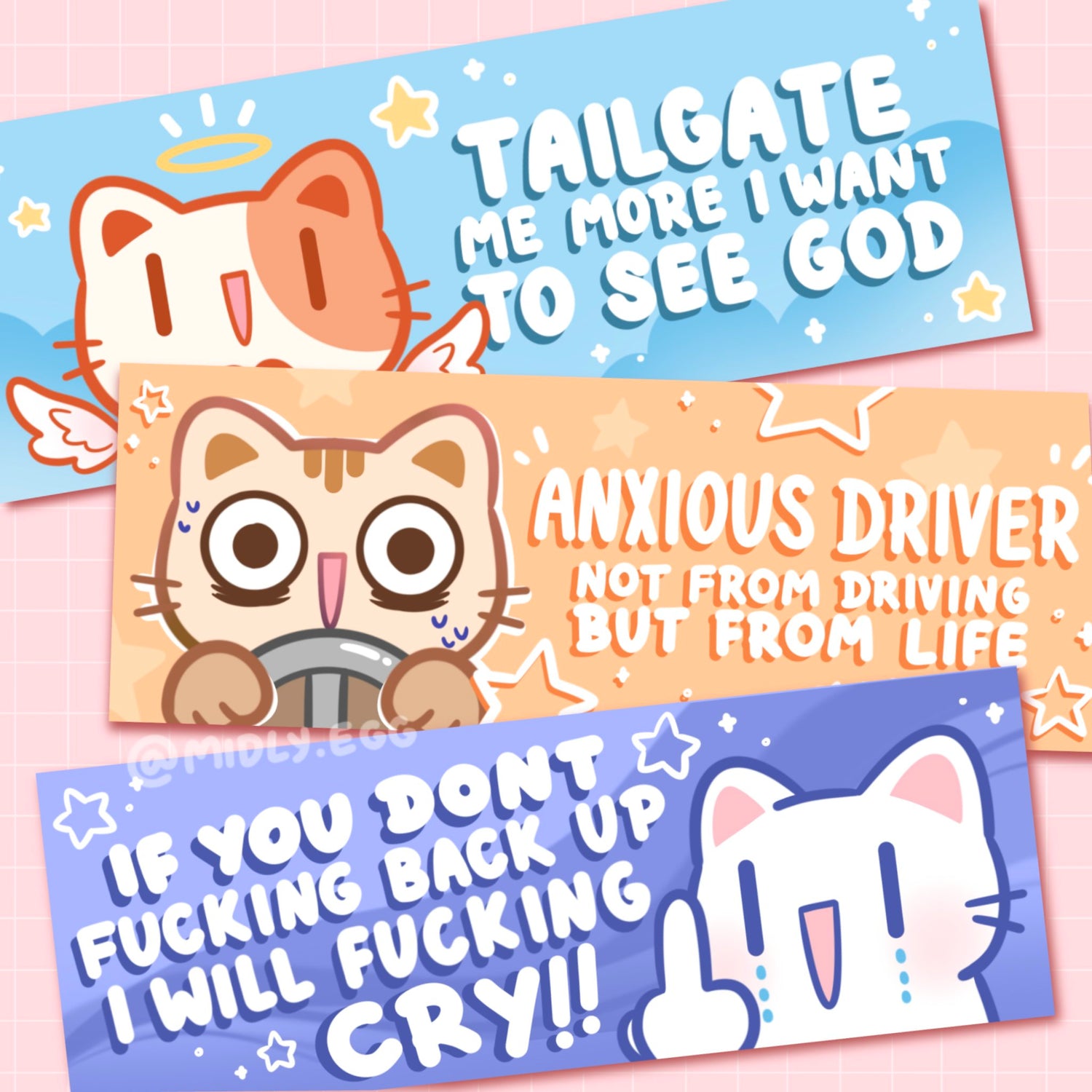 BUMPER STICKERS