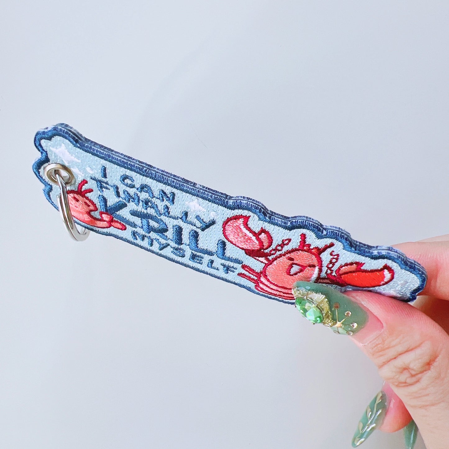 Krill Embroidered Jet Tag