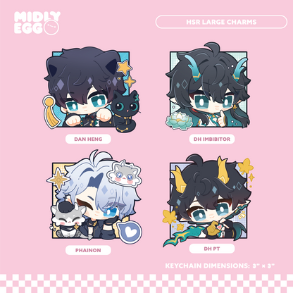 HSR Large Keychains