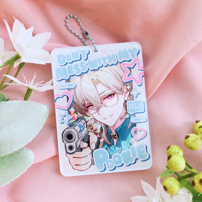 Don't Mess With My Pookie Photo Card Holder