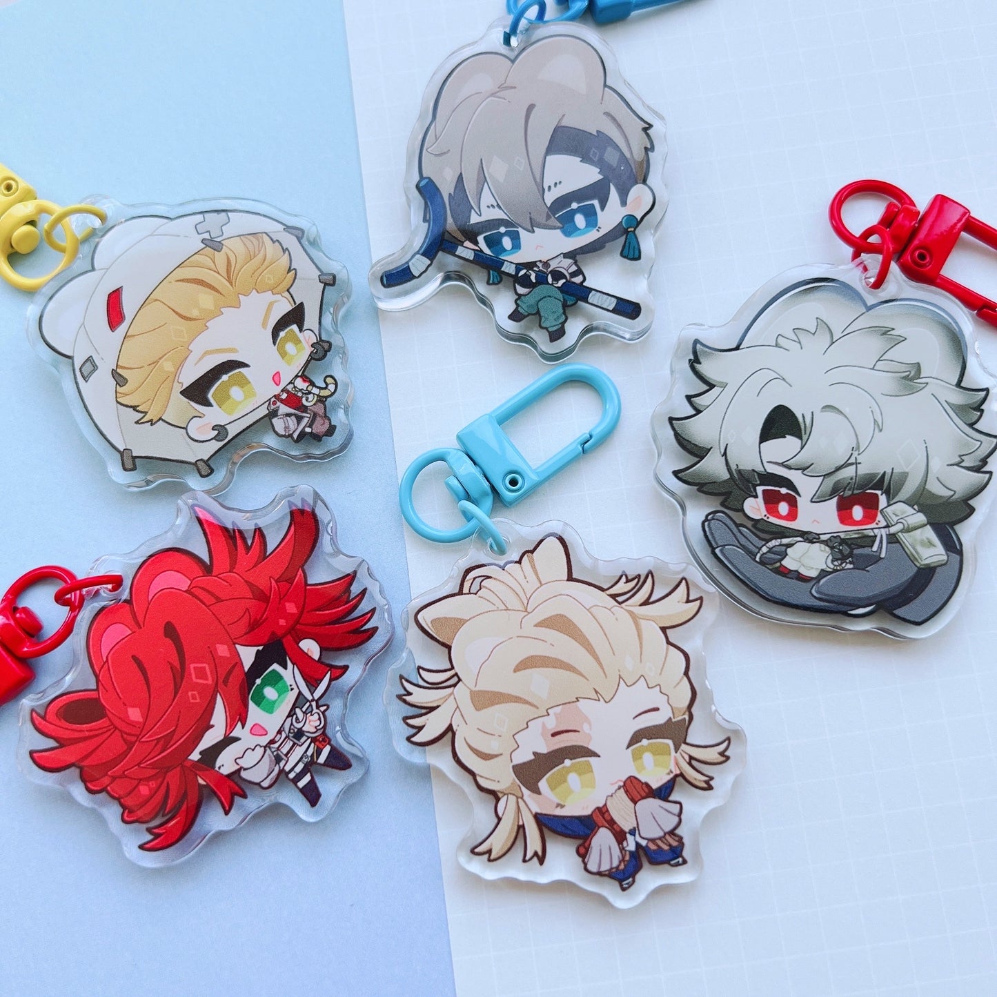 Gachikakuta Bun Bun Keychains