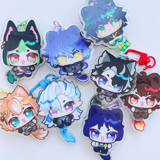 Genshin Tail Wagging Keychain