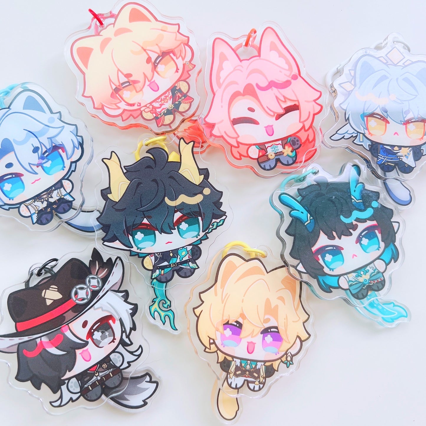 HSR Tail Wagging Keychain