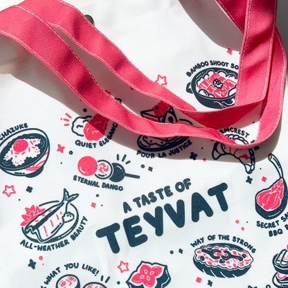 A Taste of Teyvat Tote Bag