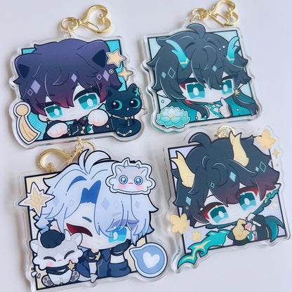 HSR Large Keychains