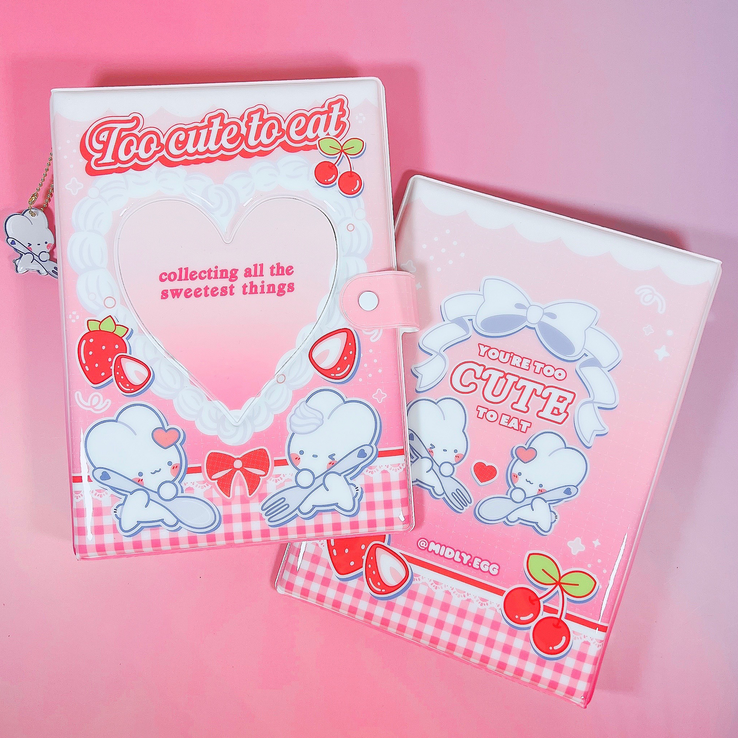 Too Cute to Eat Large Photo Card Binder