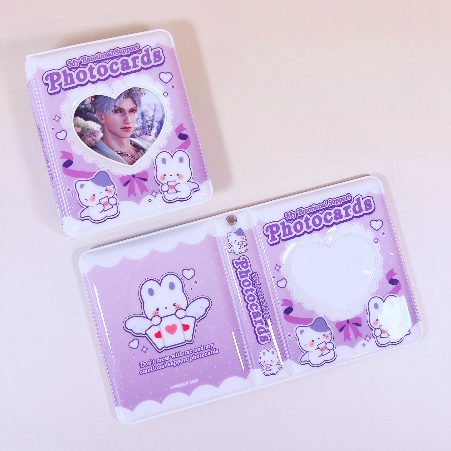 Emotional Support PCs Photo Card Binder