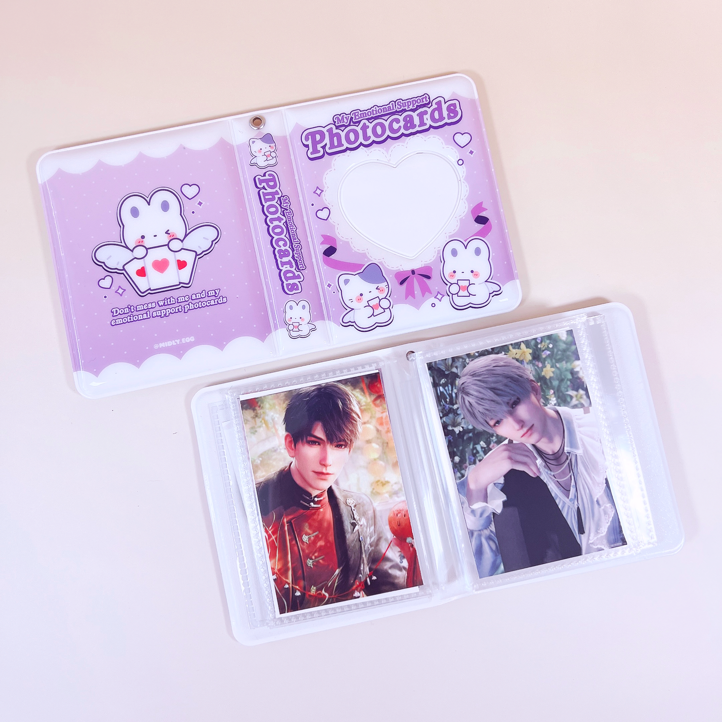 Emotional Support PCs Photo Card Binder