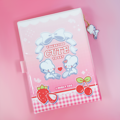 Too Cute to Eat Large Photo Card Binder