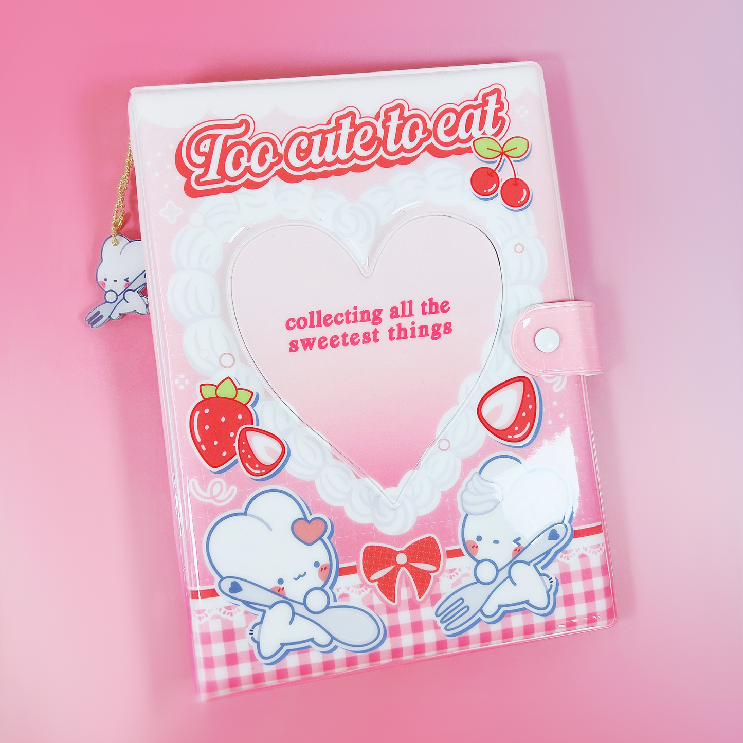 Too Cute to Eat Large Photo Card Binder