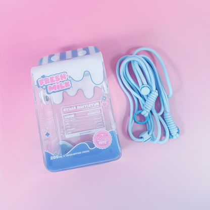 Fresh Milk Plushie Bag