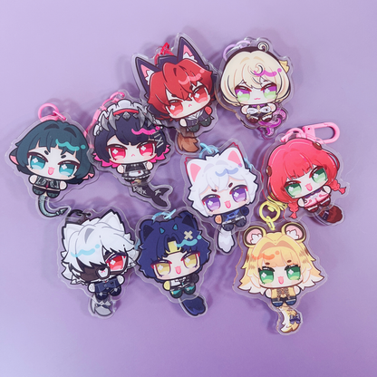ZZZ Tail Wagging Keychain