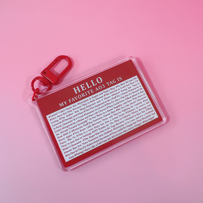AO3 Tags Charm