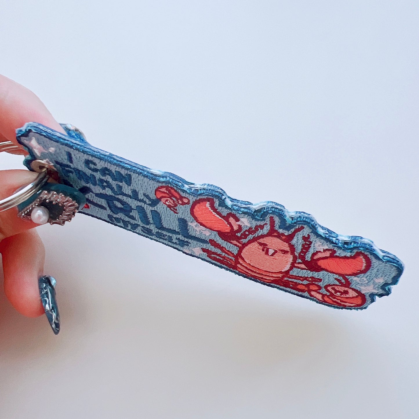 Krill Embroidered Jet Tag