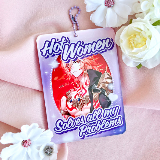 Hot Women Photo Card Holder