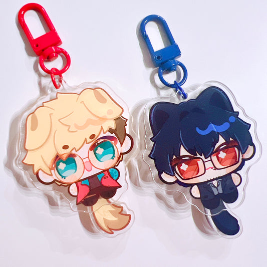 Trigun Tail Wagging Keychain