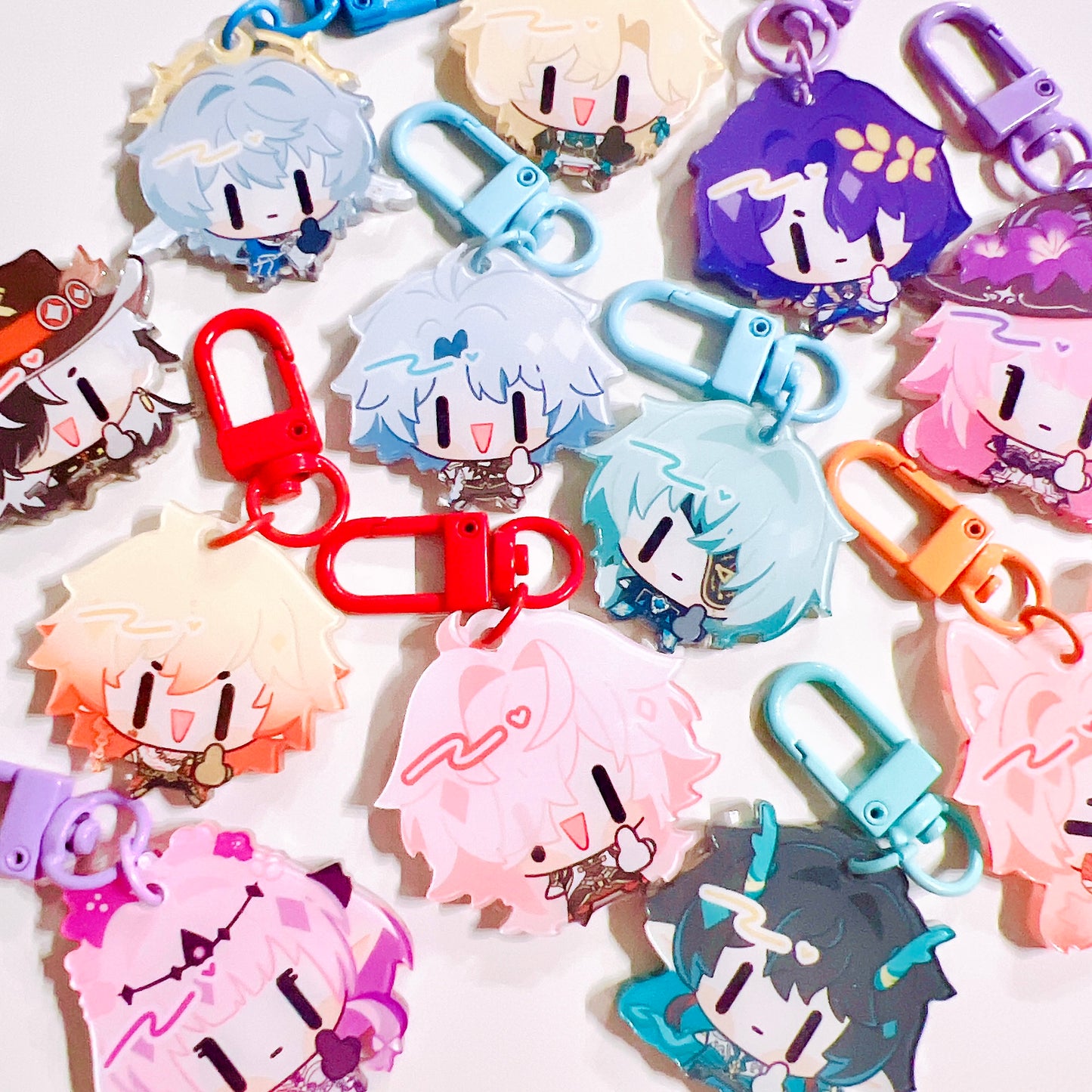 HSR Scrunkly Middle Finger Charms