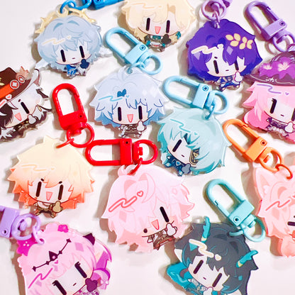 HSR Scrunkly Middle Finger Charms