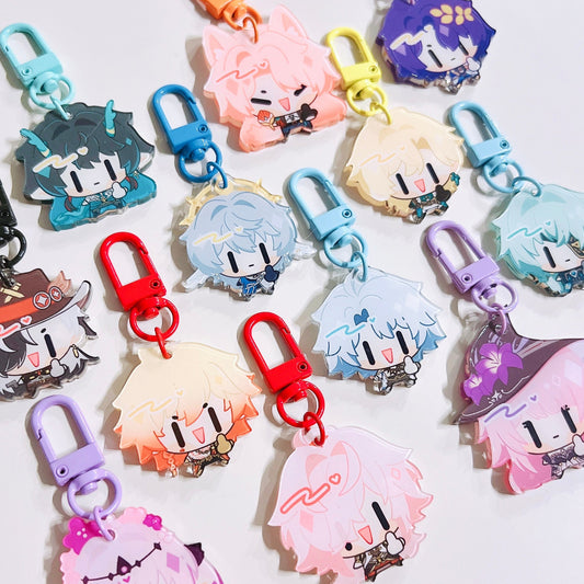 HSR Scrunkly Middle Finger Charms