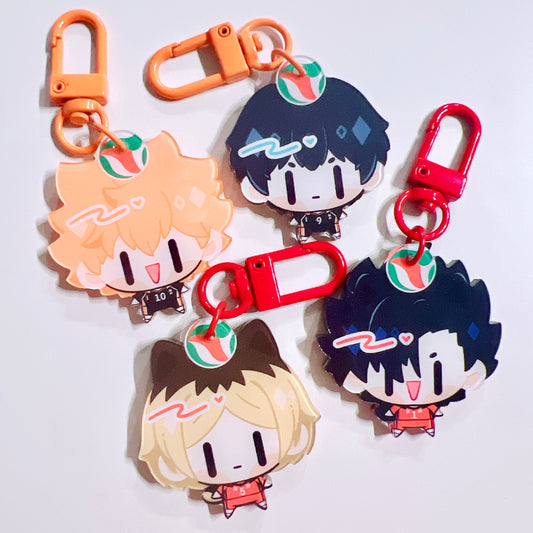 Haikyu Scrunkly Charms