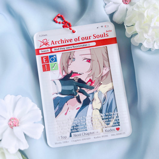 AO3 Photo Card Holder