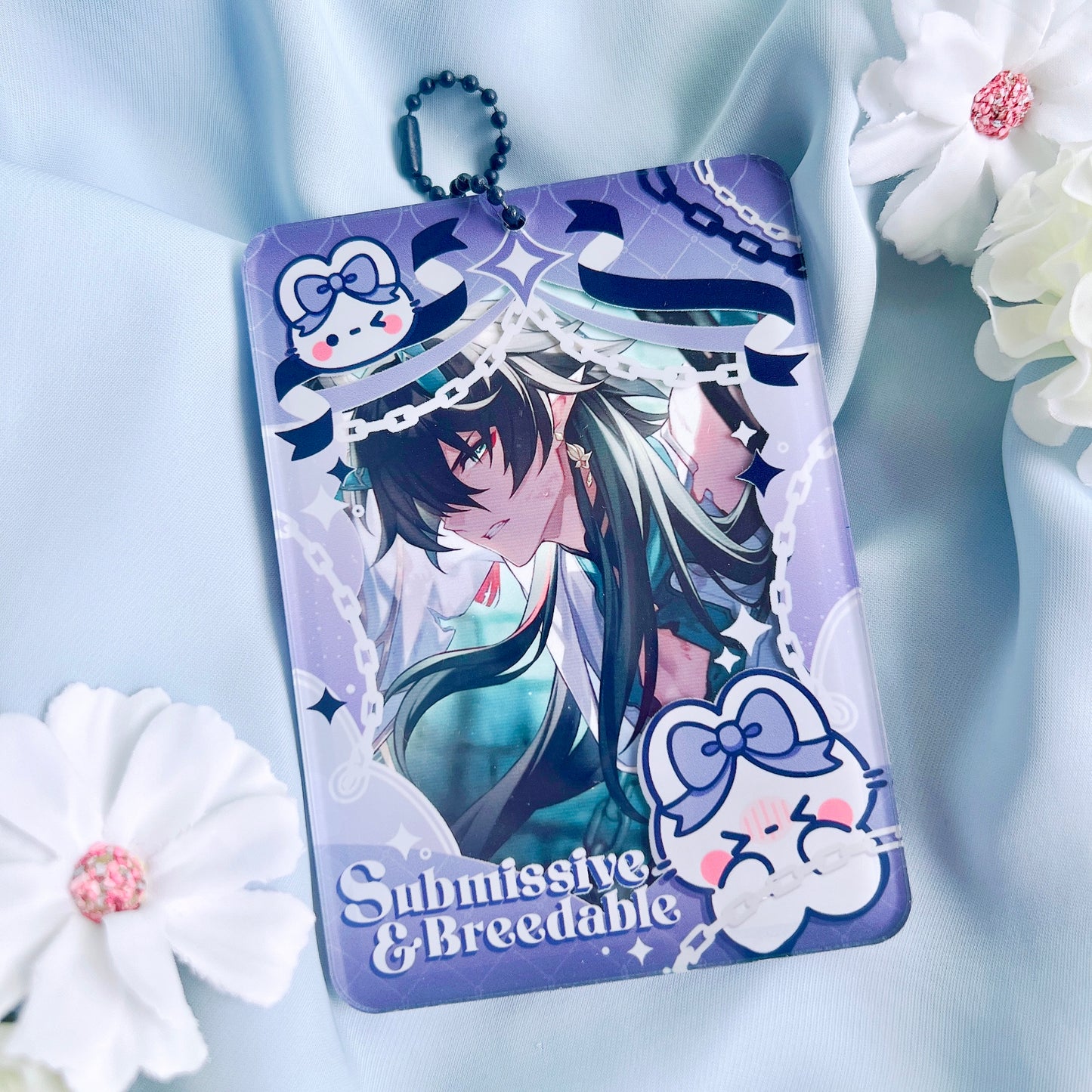 Submissive & Breedable Photo Card Holder