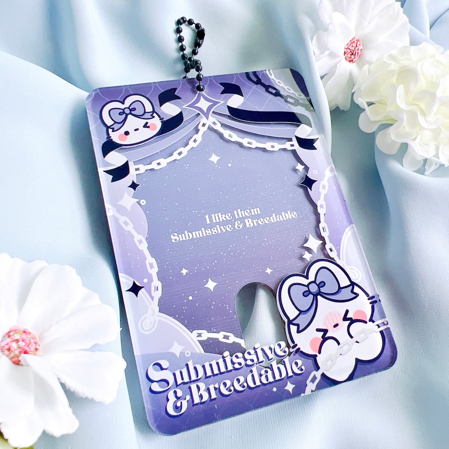 Submissive & Breedable Photo Card Holder