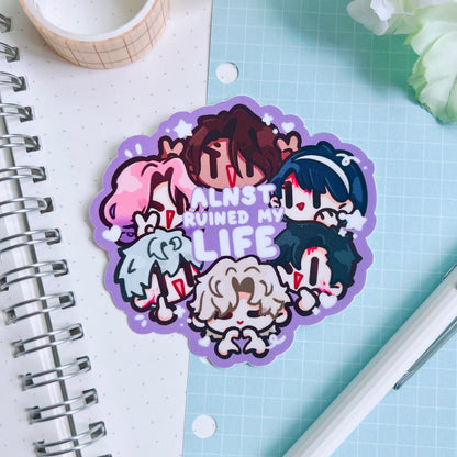 ALNST Ruined my Life Sticker