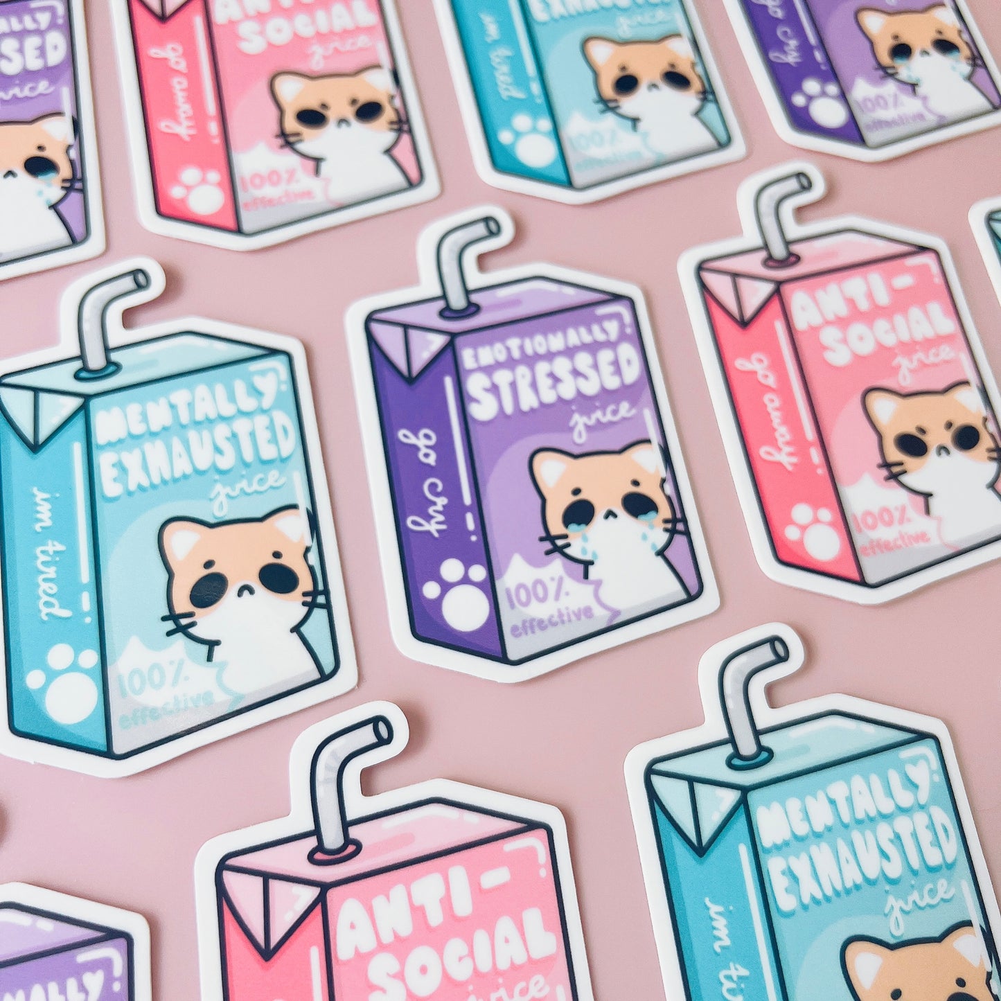 Juice Box Sticker