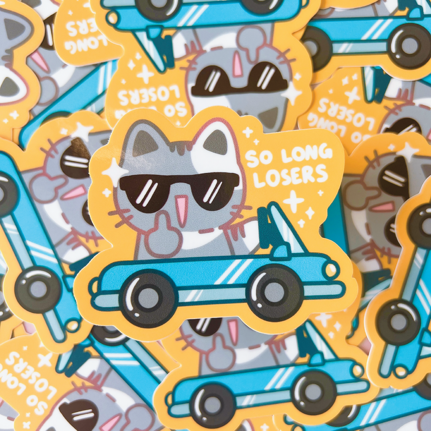 So Long Losers Sticker