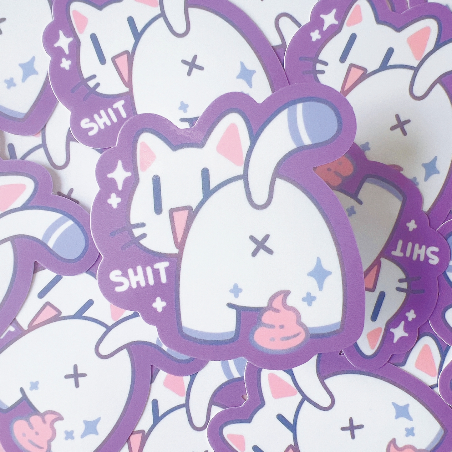 S**T Cat Sticker