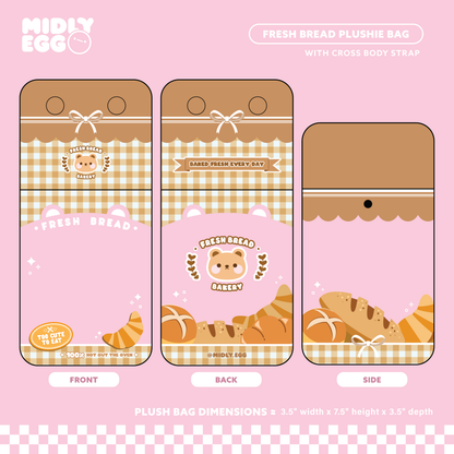 Fresh Bread Plushie Bag